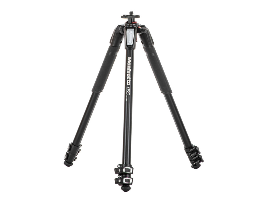 Manfrotto 055 Aluminum 3-Section Tripod with Horizontal Column