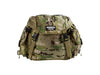 This is the Outdoorsmans Butte 25 Hip Pack pictured in Multicam camouflage. It is an oversized fanny pack with a shoulder harness (not pictured).