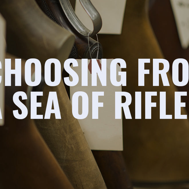 Choosing From a Sea of Rifles