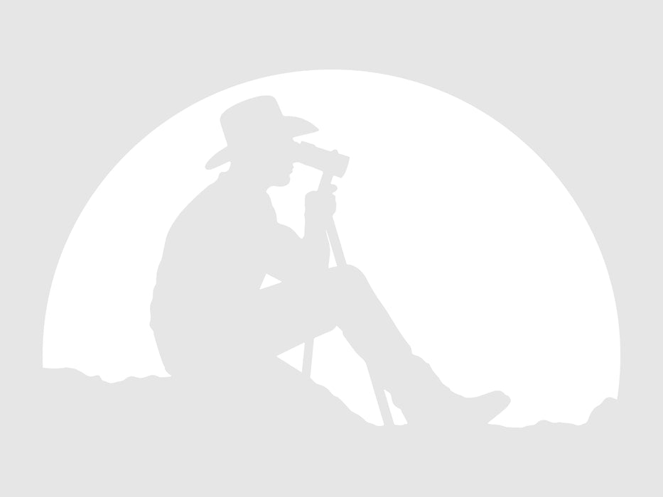 Outdoorsmans Glassing Man Decal