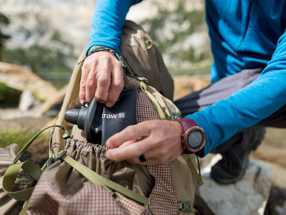 LifeStraw Peak Series Collapsible Squeeze Water Bottle Filter System; 1L