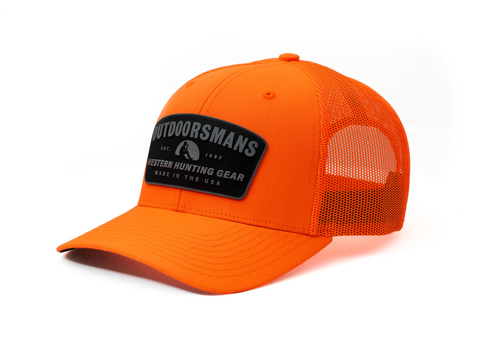 Outdoorsmans Patch Hat - Blaze Orange