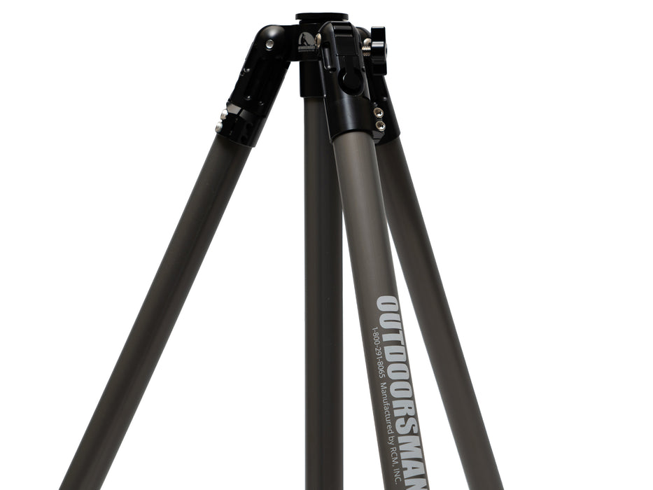 Outdoorsmans Tall Tripod Aluminum Gen 2 - Gunmetal Limited Edition