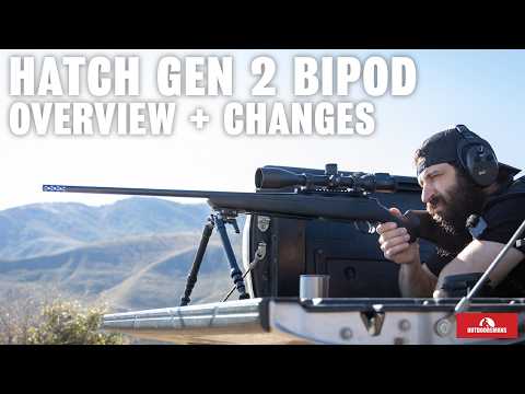Hatch Outwest 2nd Gen Standard 27" Bipod