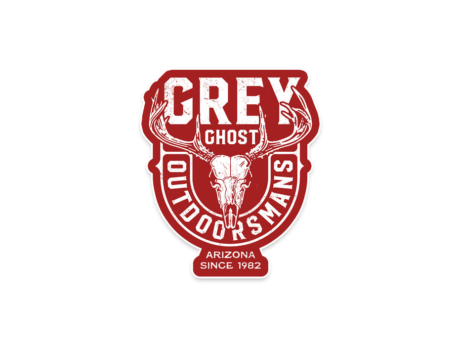 Grey Ghost Sticker