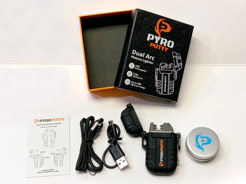 Pyro Putty Dual Arc Plasma Waterproof Lighter
