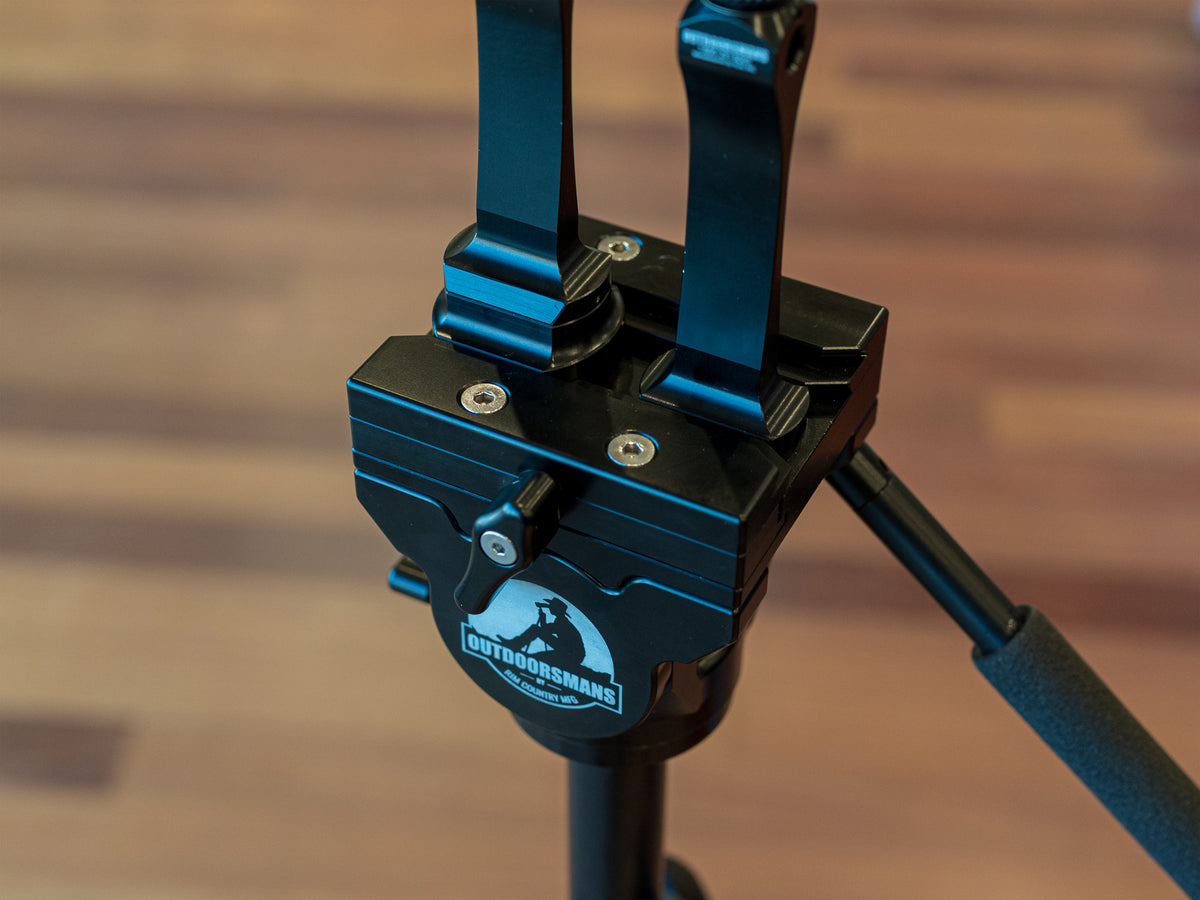 Arca/Outdoorsmans Combo Jaws For Fluid Head