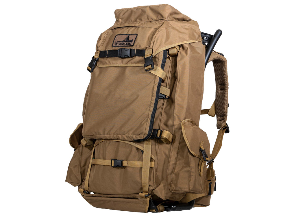 Internal frame clearance hunting pack