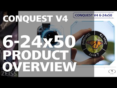 ZEISS Conquest V4 6-24x50 Rifle Scope