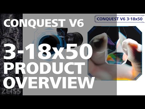 ZEISS Conquest V6 3-18x50 Rifle Scope